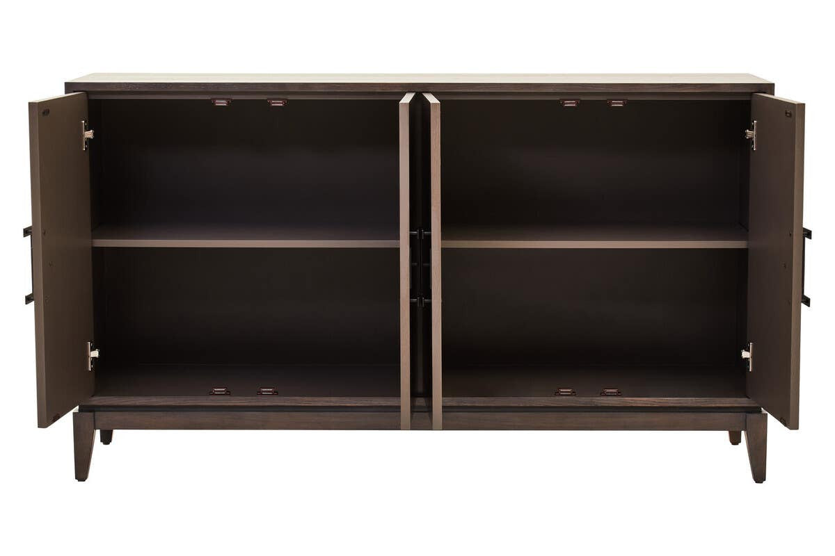 Dimaro Antique Grey Four Door Sideboard