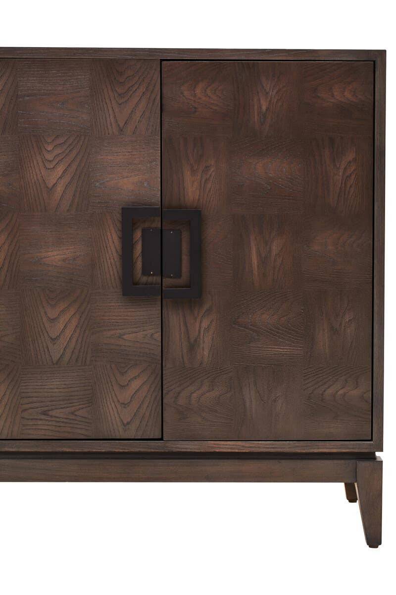 Dimaro Antique Grey Four Door Sideboard