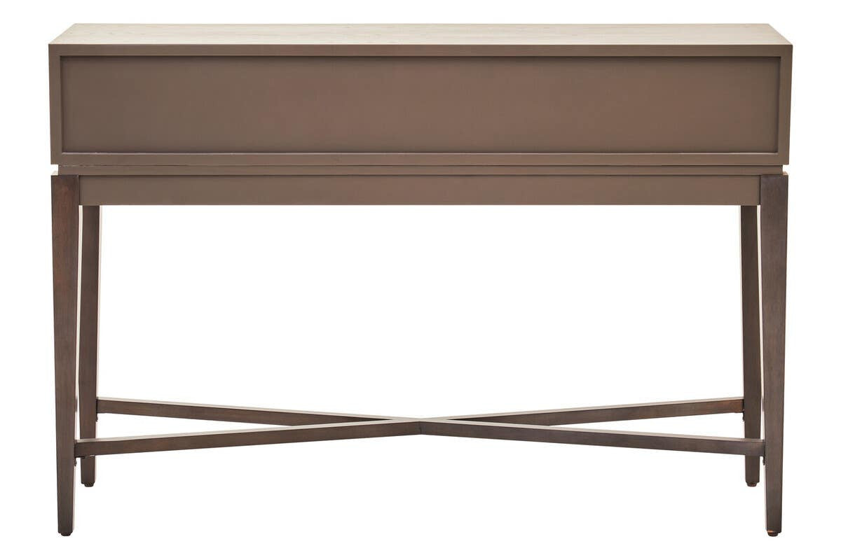 Dimaro Antique Grey Two Drawer Console Table