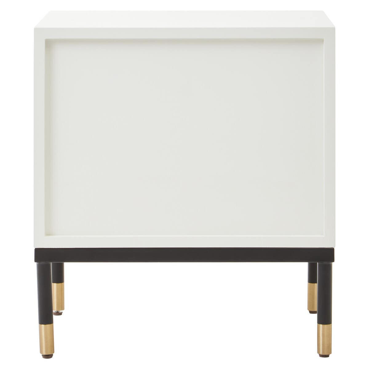 Danta Off White 2 Drawer Side Table