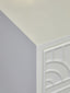 Danta Off White 2 Drawer Side Table