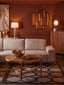 Torcino Two Door Brown Mango Wood Cabinet