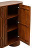 Torcino Two Door Brown Mango Wood Cabinet