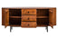 Torello Two Door Three Drawer Mango Wood Oval Sideboard