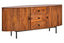 Torello Two Door Three Drawer Mango Wood Oval Sideboard