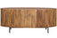 Torello Two Door Three Drawer Mango Wood Oval Sideboard