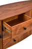 Torello Two Door Three Drawer Mango Wood Oval Sideboard