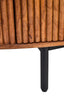 Torello Two Door Three Drawer Mango Wood Oval Sideboard