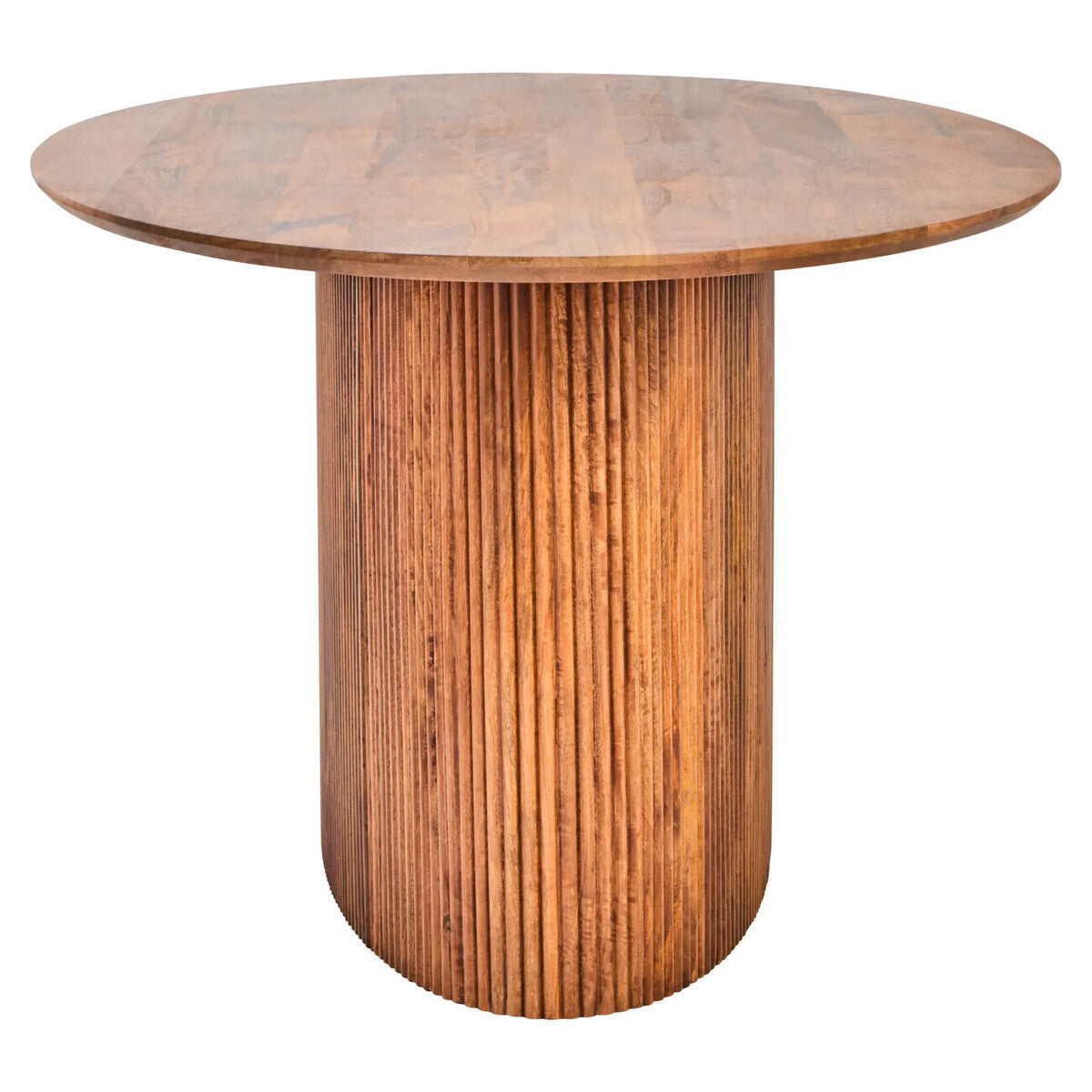 Torello Mango Wood Oval Dining Table