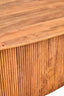 Torello Mango Wood Oval Dining Table
