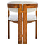 Torello Boucle Fabric and Mango Wood Dining Chair