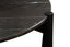 Wilbur Black and White Marble Top Coffee Table with Mango Wood Legs