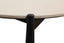 Wilbur Cream Marble Top and Black Mango Wood Coffee Table