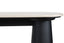 Waris Cream Marble Top and Black Mango Wood Console Table