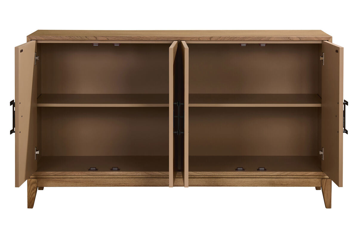 Dimaro Natural Four Door Sideboard