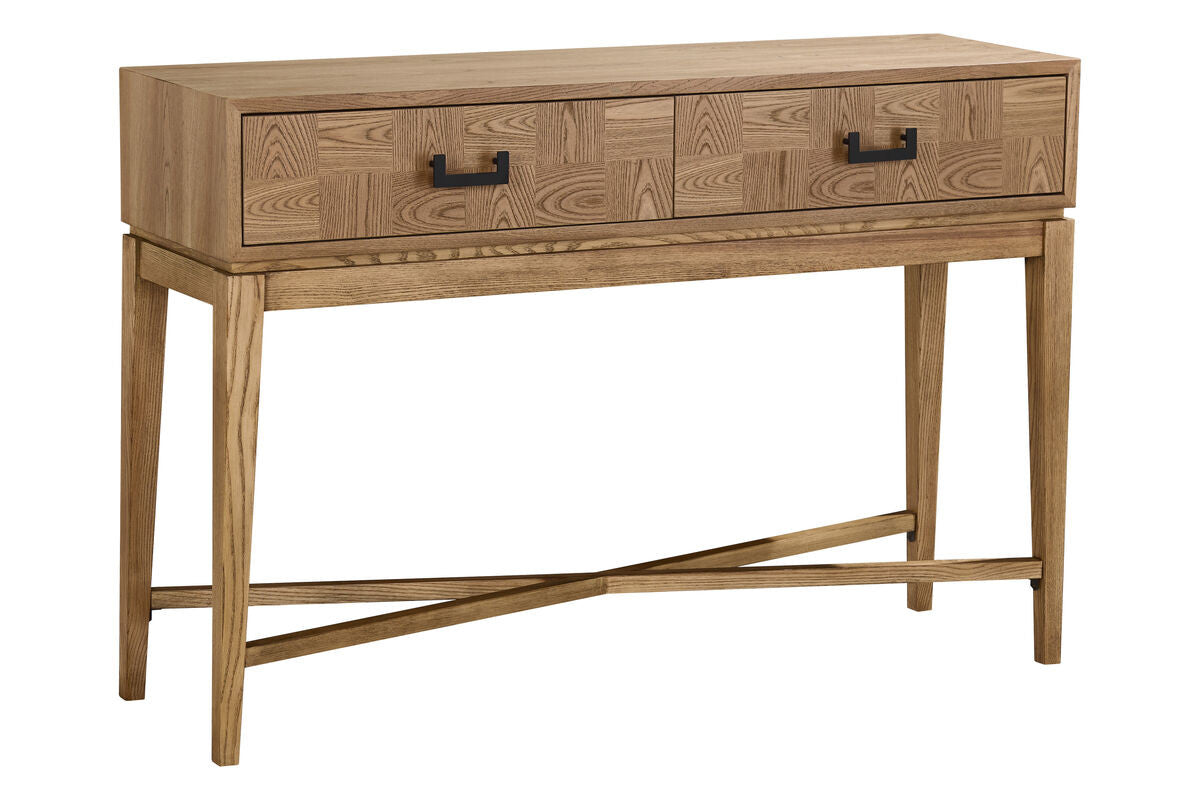 Dimaro Natural Two Drawer Console Table