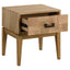 Dimaro Natural One Drawer Side Table