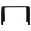Palermo Black Marble Top and Acacia Wood Console Table