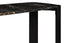 Palermo Black Marble Top and Acacia Wood Console Table