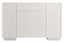 Dorsino Ivory Wood Veneer Seven Drawer Dressing Table