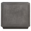 Dorsino Brown Grey Wood Veneer Two Drawer Bedside Table