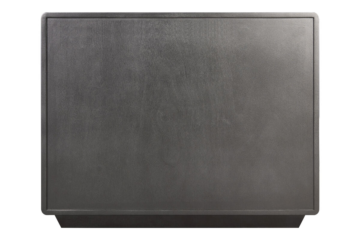 Dorsino Brown Grey Wood Veneer Three Drawer Chest