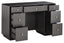 Dorsino Brown Grey Wood Veneer Seven Drawer Dressing Table
