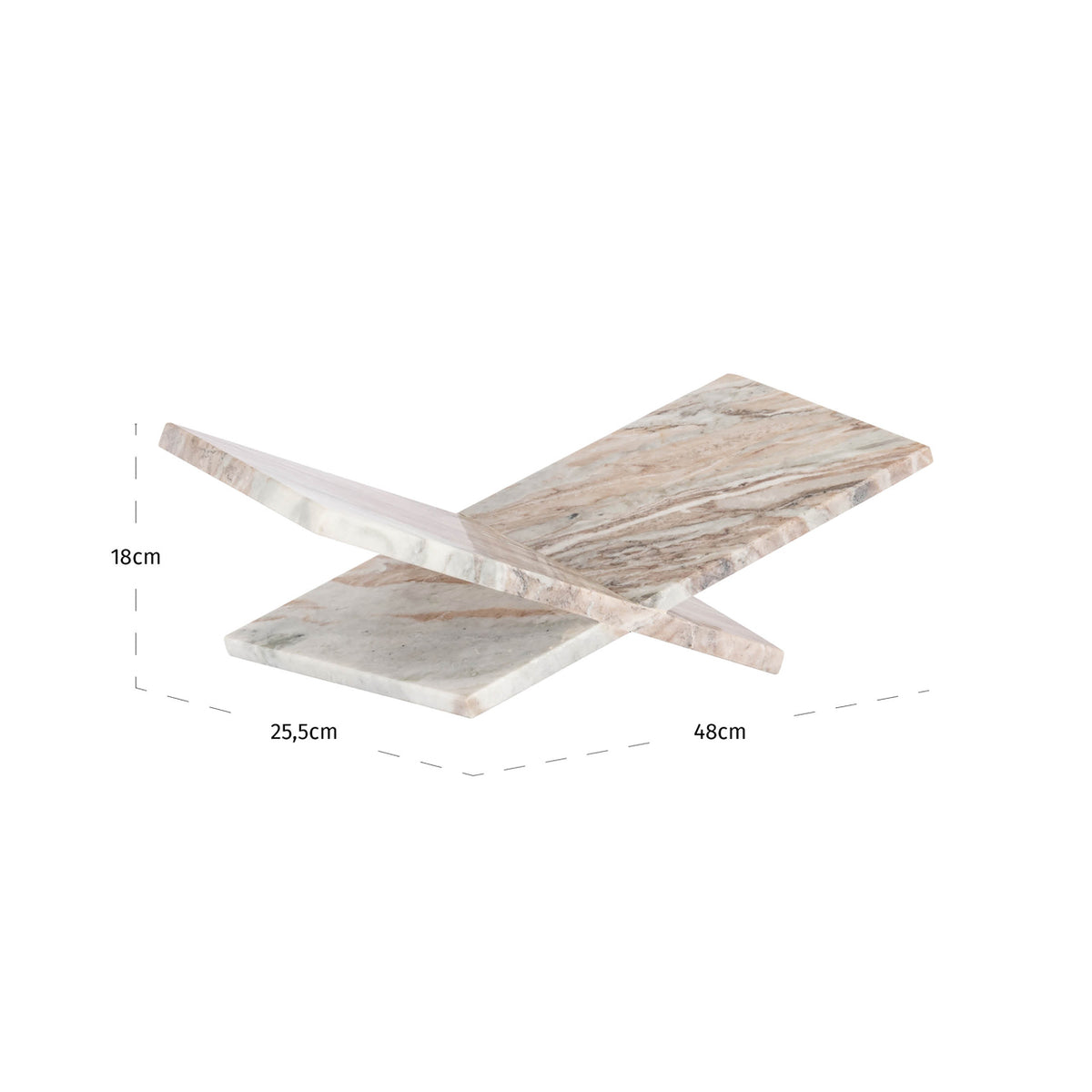 Bookstands Belicia Blush beige