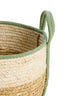 Basket S/3 max 33x23 cm KINSALE natural-cream-mint