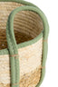 Basket S/3 max 33x23 cm KINSALE natural-cream-mint