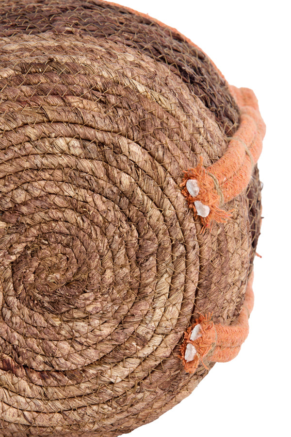 Basket S/3 max 33x23 cm KINSALE brown red-terra