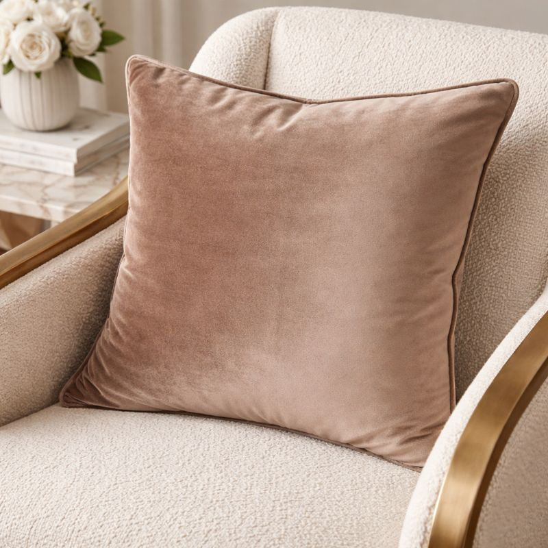 Malini Large Luxe Truffle Cushion