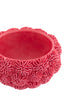 Deco box+lid 20x15,5 cm CORAL red