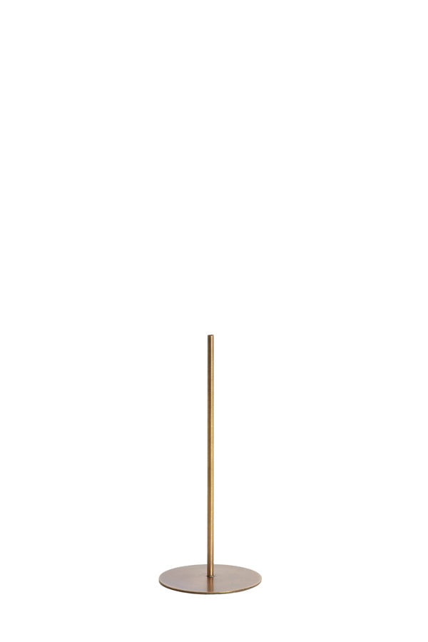 Flower display deco 13x30 cm TUBE antique bronze