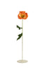 Flower display deco 13x30 cm TUBE matt cream
