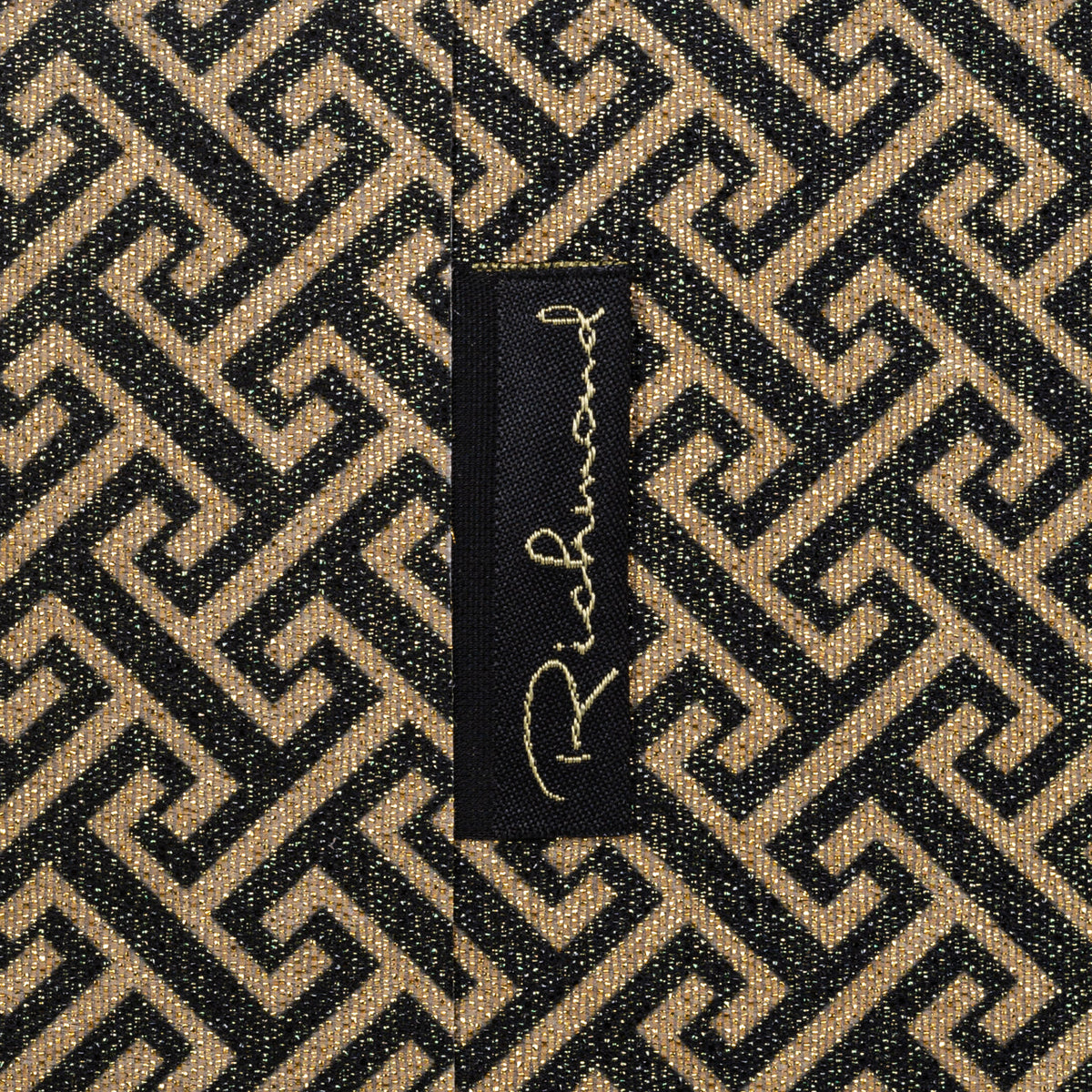 Lampshade Geo black oval