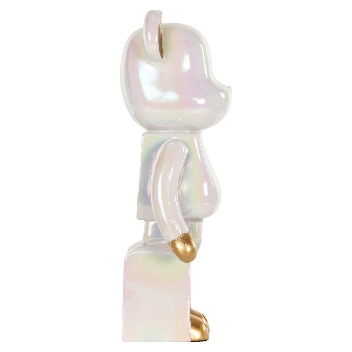 Decorative object Ave white