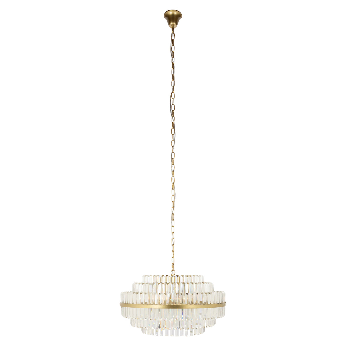 Chandelier Desire brushed gold medium