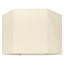 Lampshade Soho white hexagonal XL