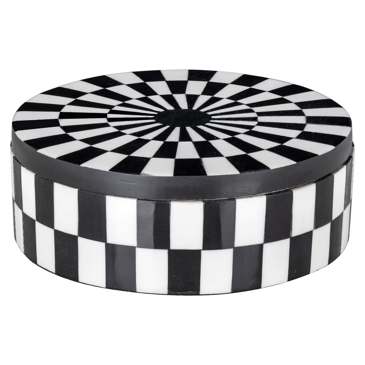 Storage box Nore black/white