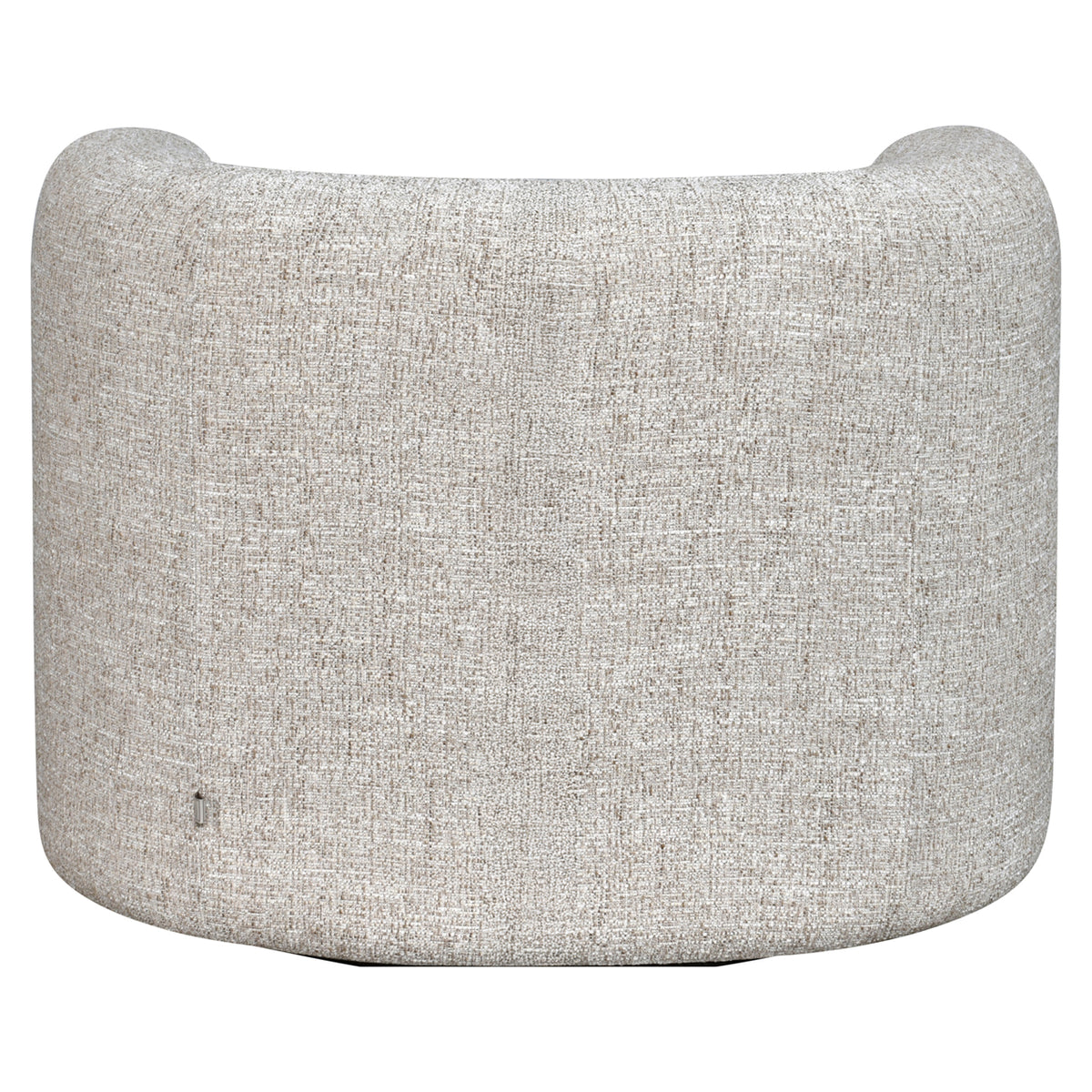 Lounge chair Talley cream tweed swivel
