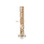 Candle holder Dita Champagne large