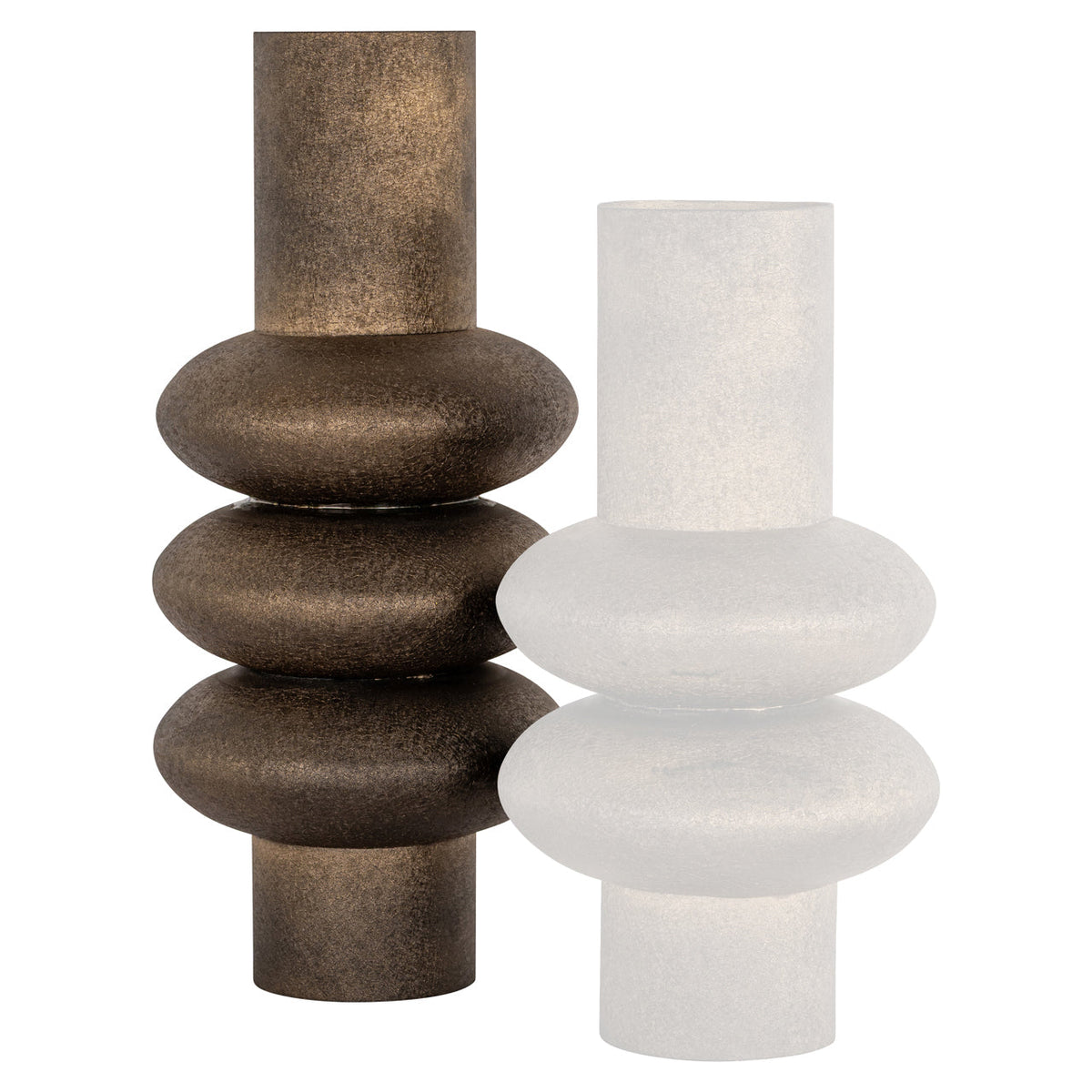 Vase Megan brass antique