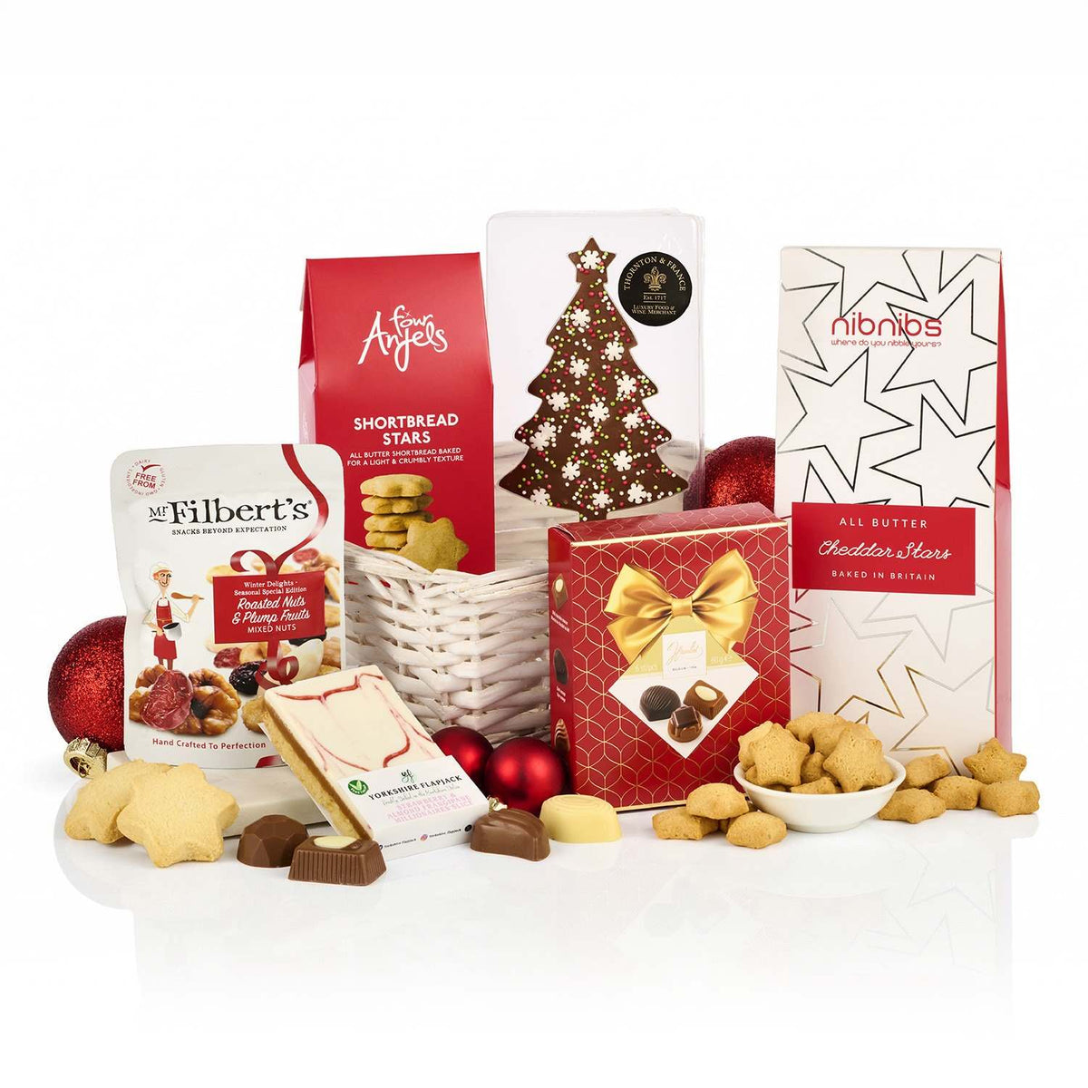Christmas Treats Basket | Alcohol-Free Corporate Christmas Sweet Gift | Christmas 2026