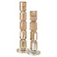 Candle holder Dita Champagne small