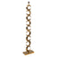 Floor lamp Amina brass antique