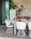Outdoor dining table Senza light beige 220
