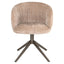 Dining chair Cassi sand soft swivel