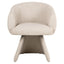 Dining chair Quiriro biscotti swivel