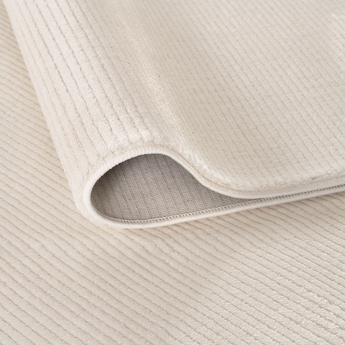 Carmel Cream Striped Rug | 6010